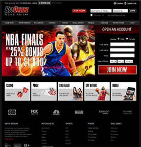BetOnline.com Homepage