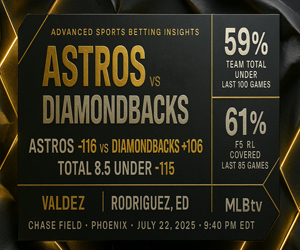 Story # 4: MLB Betting Trends Houston Astros vs Arizona Diamondbacks