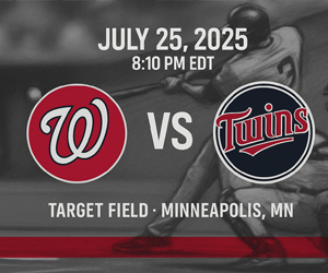 Story # 1: MLB Betting Consensus Washington Nationals vs Minnesota Twins
